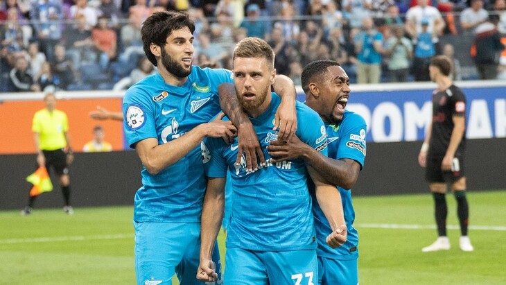 Игроки «Зенита»