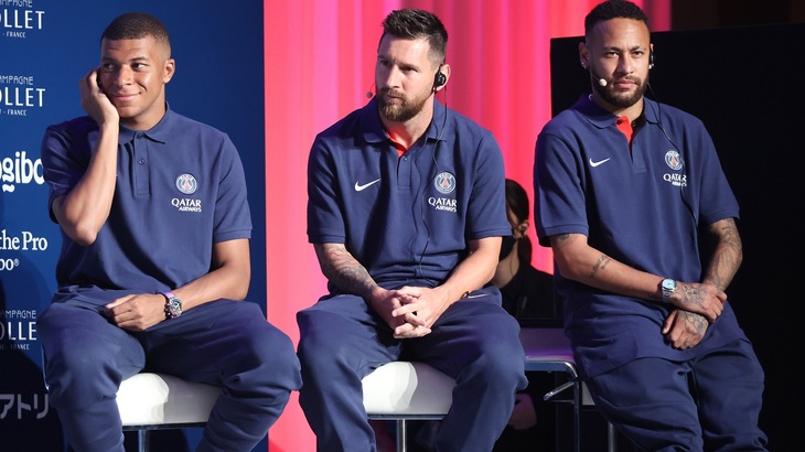 Мбаппе, Месси и Неймар сыгрались за год