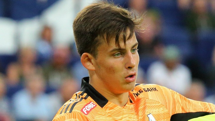 Даниил Худяков, вратарь «Локомотива»