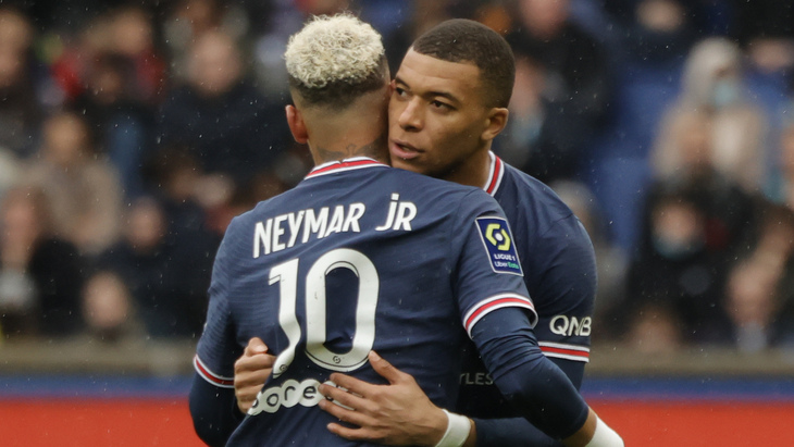 Килиан Мбаппе и Неймар