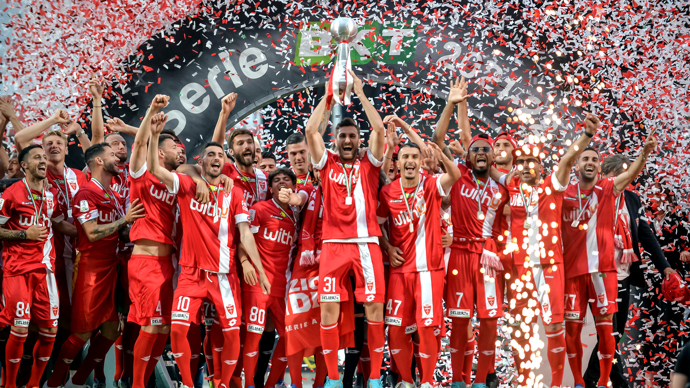 «Монца» впервые в своей истории поднялась в Серию А