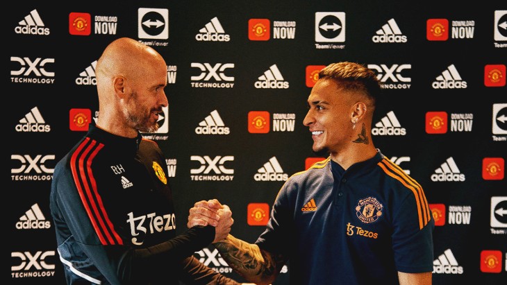 Эрик тен Хаг и Антони