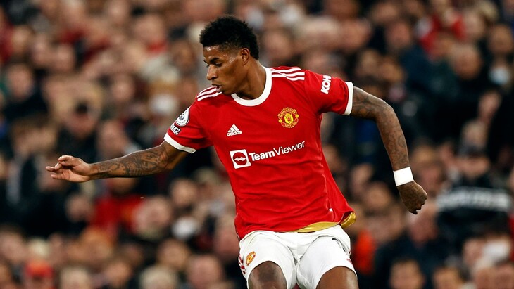 Маркус Рашфорд, автор дубля в ворота «Арсенала»