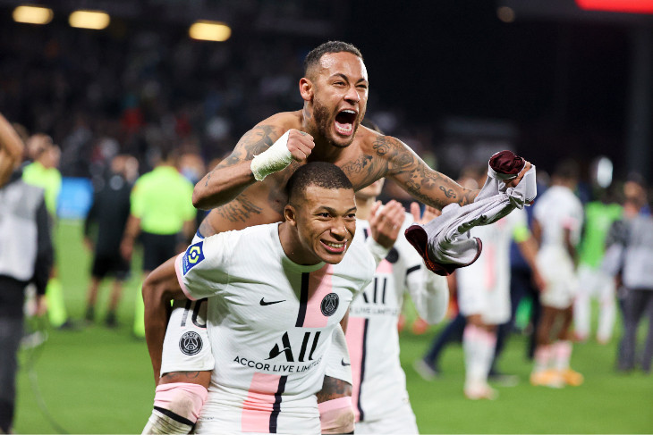 Неймар и Мбаппе