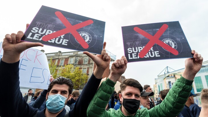 Болельщики АПЛ выступили против Суперлиги