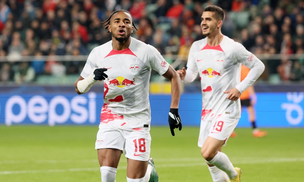 Нкунку выводит Лейпциг вперед