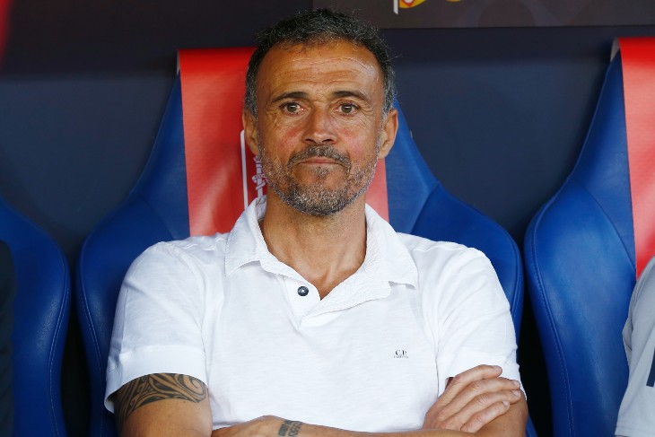 Главный тренер сборной Испании Луис Энрике