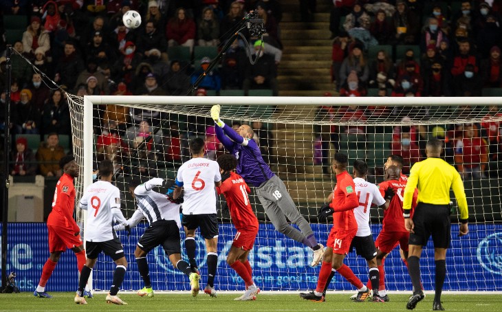 Фрагмент матча Канада — Коста-Рика