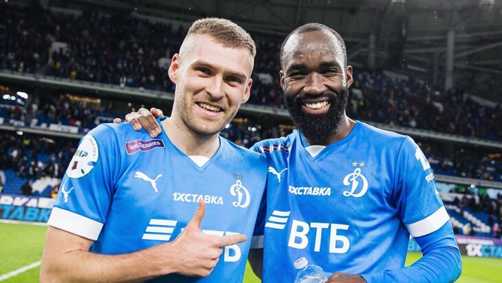 Дмитрий Скопинцев (игрок матча)и Муми Нгамале (победный гол)