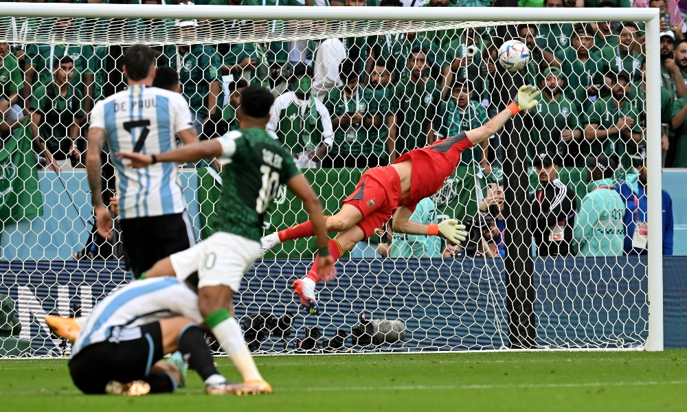 Сборная Саудовской Аравии выходит вперед