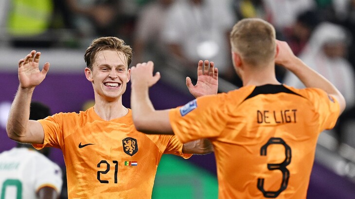 Френки де Йонг и Маттейс де Лигт