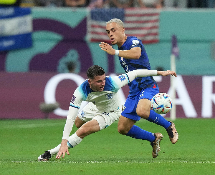 Англия — США