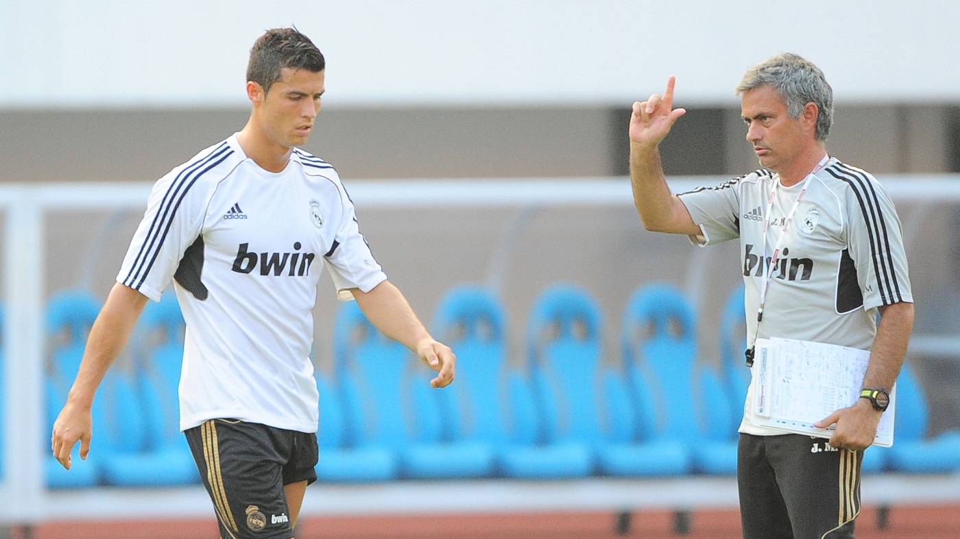 Роналду и Моуринью работали вместе в «Реале»
