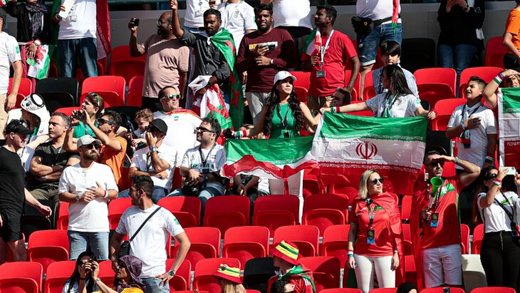 Болельщики сборной Ирана