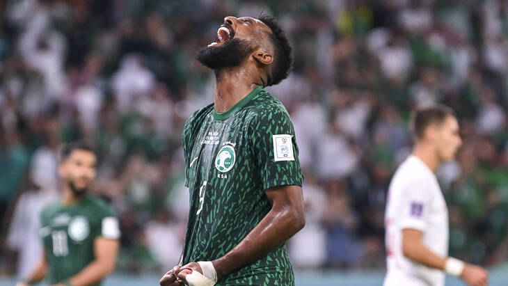 Футболист сборной Саудовской Аравии