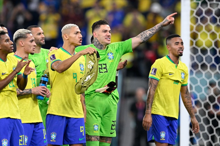 Игроки сборной Бразилии