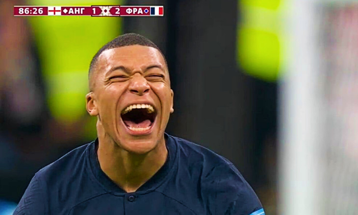 Реакция Килиана Мбаппе на промах Кейна