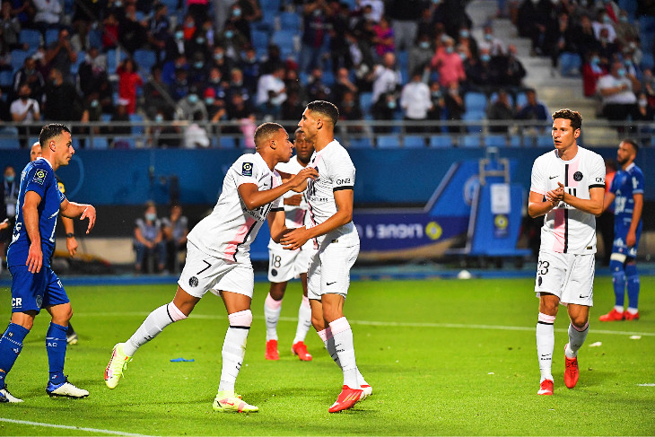 Мбаппе и Хакими