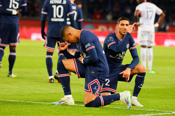 Мбаппе и Хакими