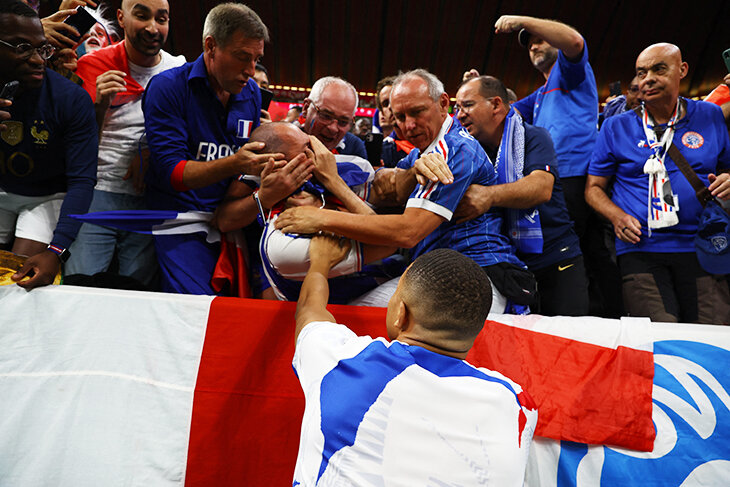 Болельщик и Мбаппе