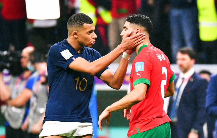 Мбаппе и Ашраф Хакими