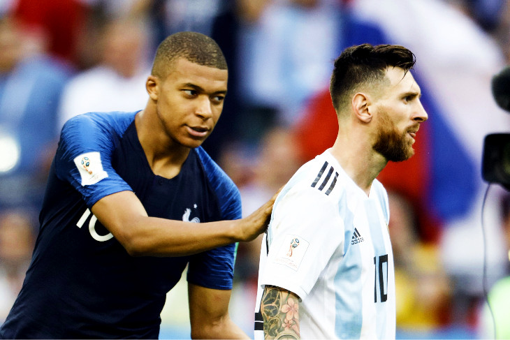 Мбаппе и Месси