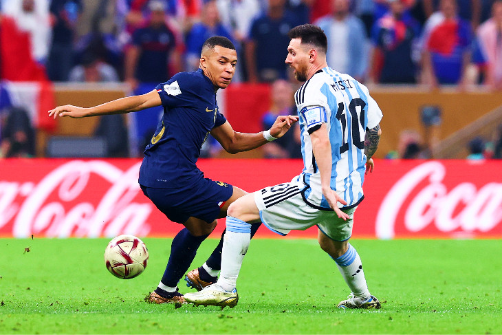 Месси и Мбаппе