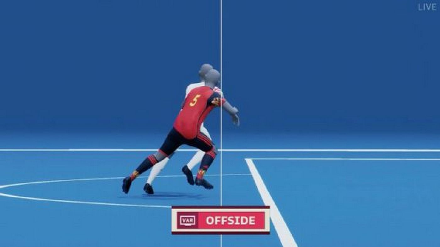 Система определила, что Деян Ловрен оказался в офсайде