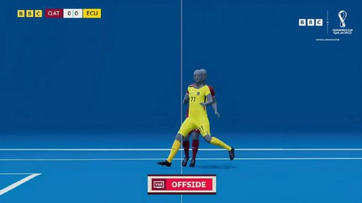 Арбитры правильно разобрались в сложном эпизоде в матче Катар — Эквадор