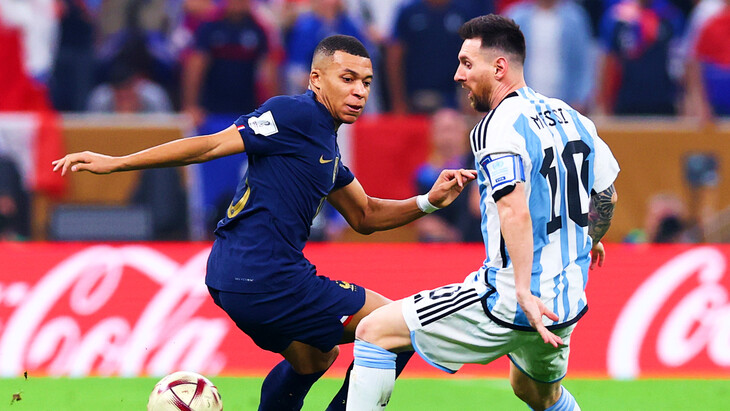 Месси и Мбаппе