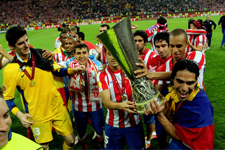 Тибо Куртуа выиграл первый трофей с «Атлетико»