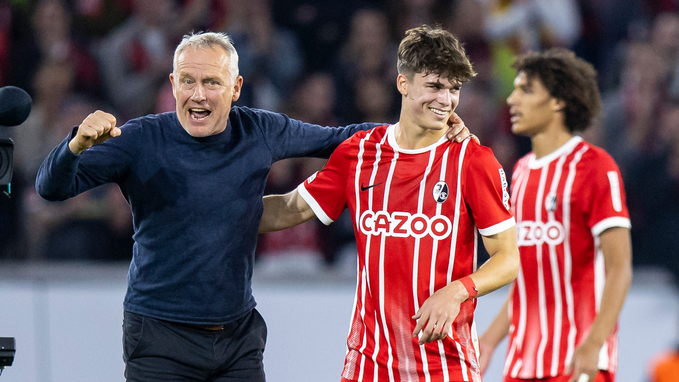 «Фрайбург» занимает второе место в таблице Бундеслиги после 15 туров