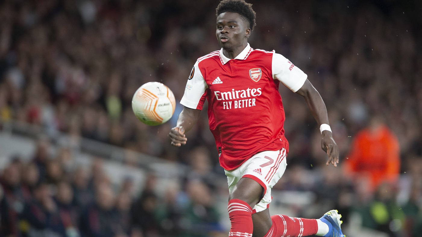 Сака — один из лидеров «Арсенала»