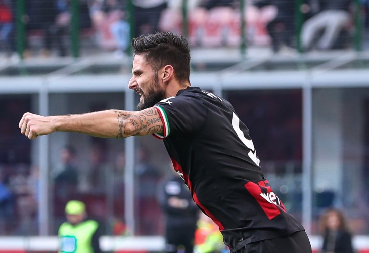 Оливье Жиру, нападающий «Милана»