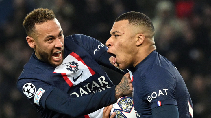 Неймар и Мбаппе