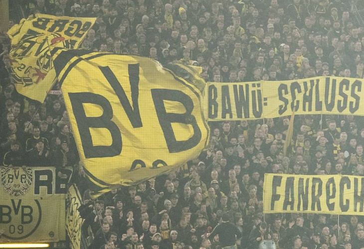 Фанаты «Боруссии» 