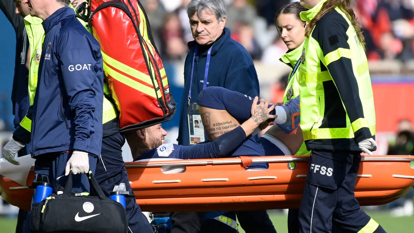 Неймар снова получил травму перед важными матчами «ПСЖ»