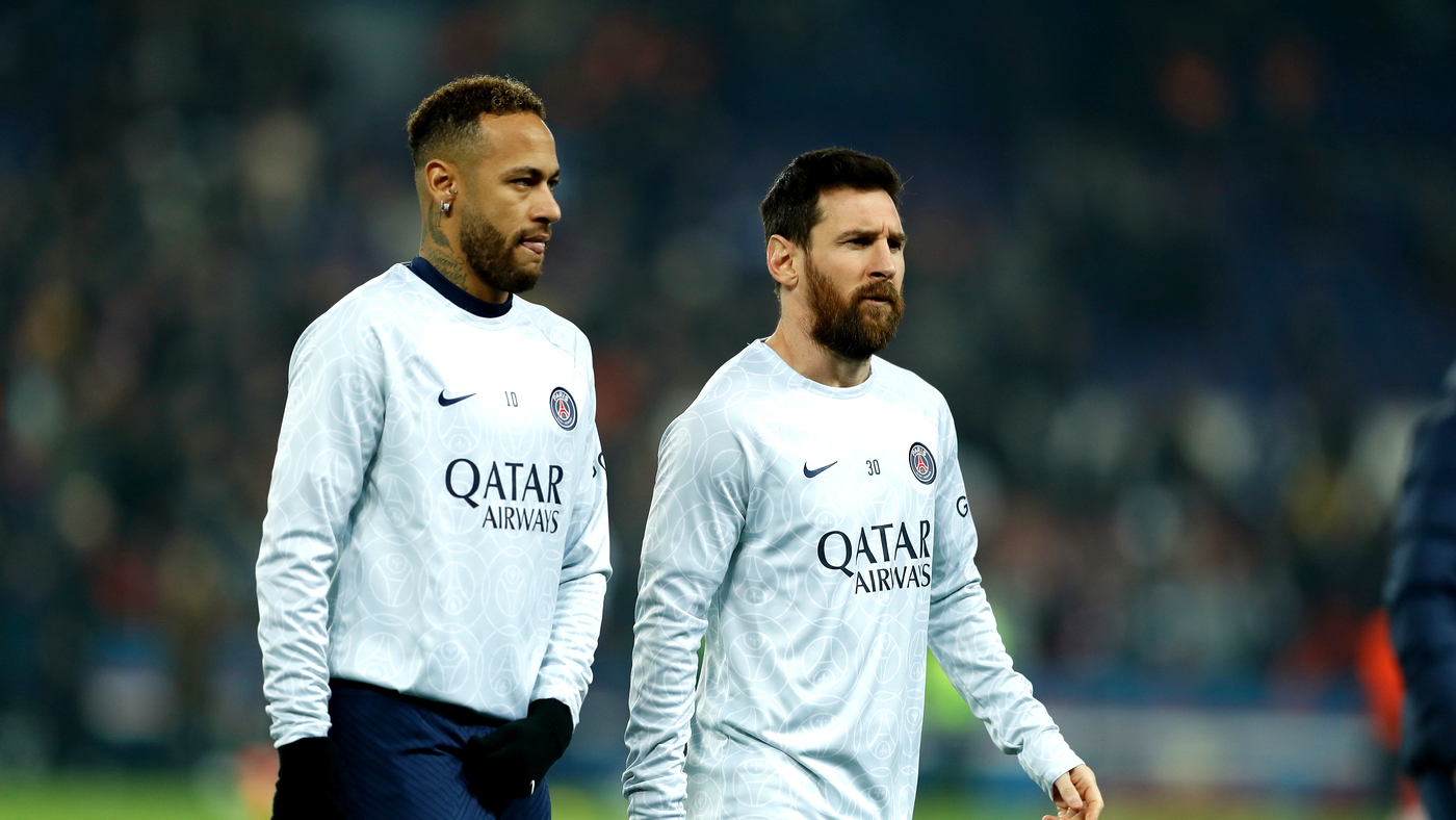 Неймар и Лионель Месси