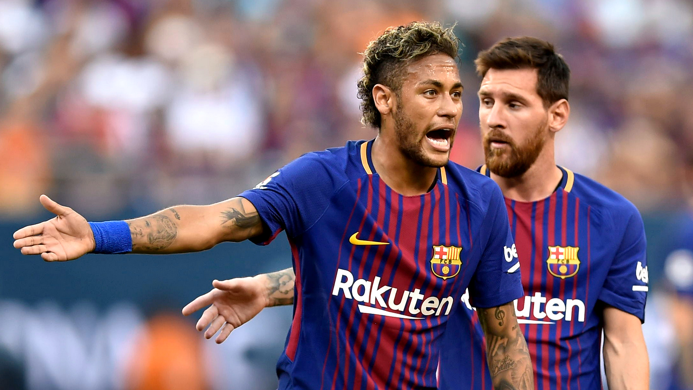 Возможное возвращение Неймара в «Барселону» зависит от Лионеля Месси