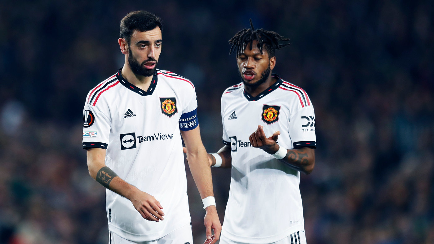 Бруну Фернандеш — главный неудачник «МЮ» в недавнем матче с «Ливерпулем» (0:7)