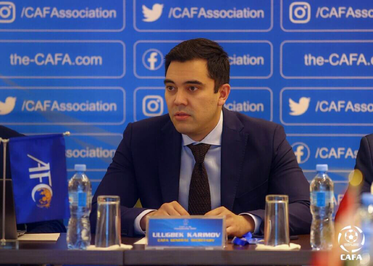 Генсек CAFA  Улугбек Каримов