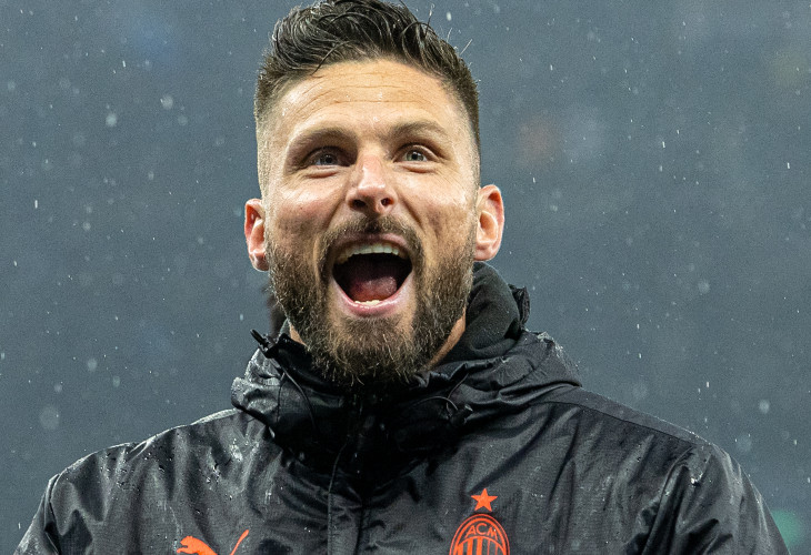 Оливье Жиру, нападающий «Милана»