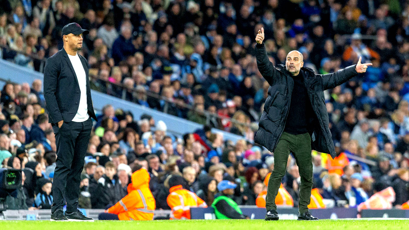 Венсан Компани и Хосеп Гвардиола