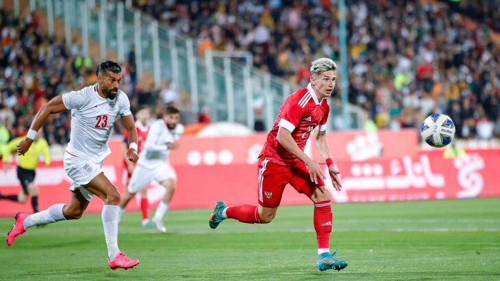 Сборная России не смогла выиграть у Ирана (1:1)