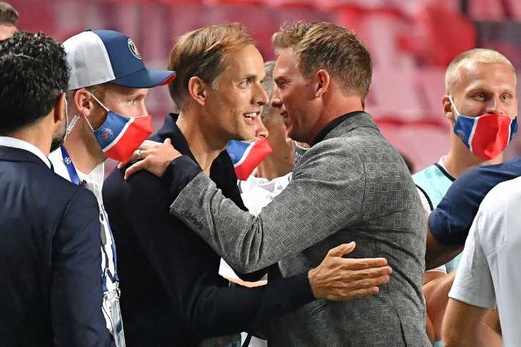 Томас Тухель и Юлиан Нагельсман