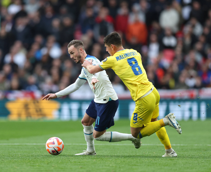 Англия — Украина