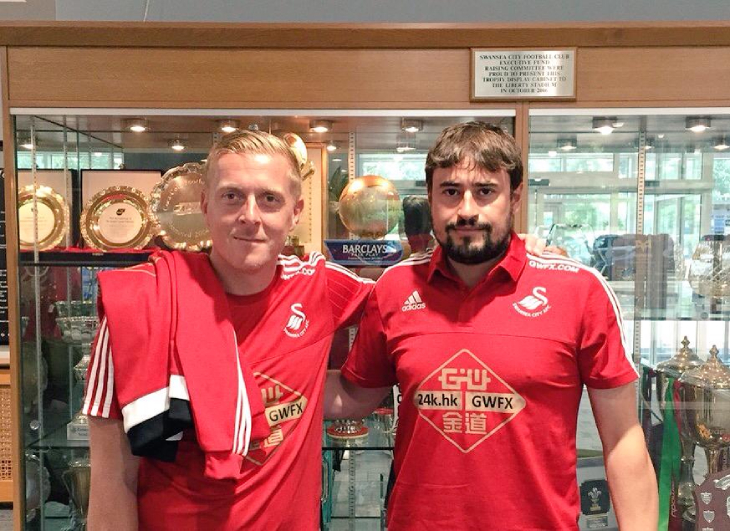 Монк и Клотет в «Суонси»