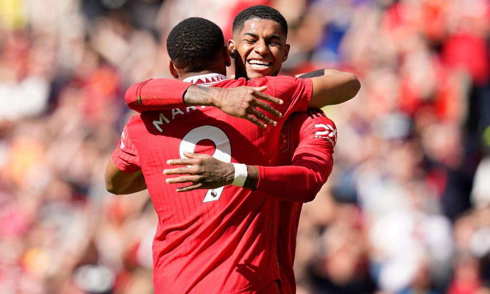 Антони Марсьяль и Маркус Рэшфорд