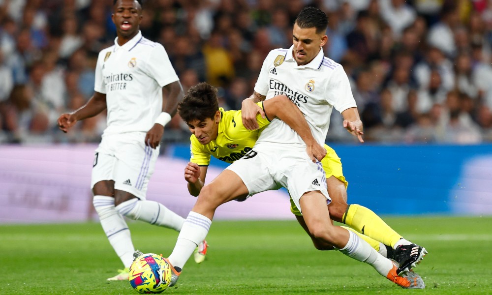 Фрагмент матча Реал — Вильярреал 