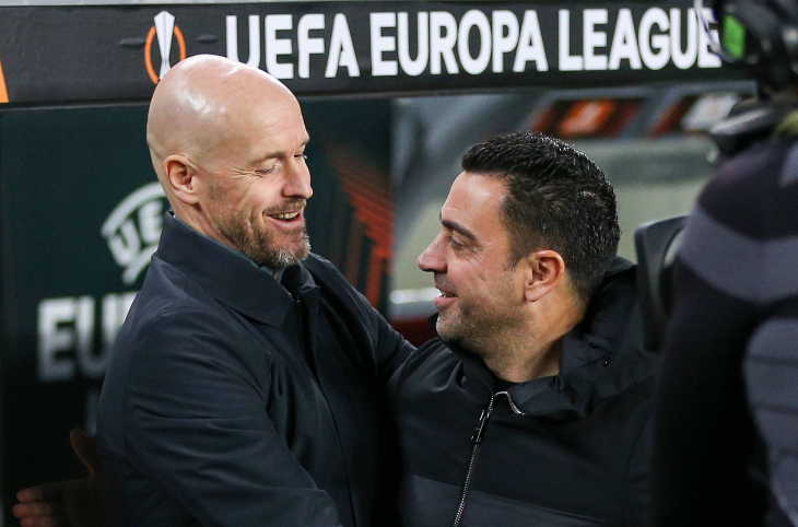 Эрик Тен Хаг и Хави